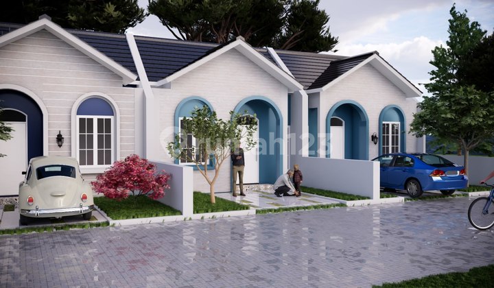 Rumah Dijual Desain Vintage 1 Lantai - Sisa 2 Unit Lagi!