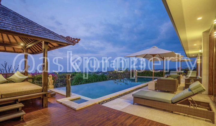 For Sale Minimalist Tropical Villa Sunset/Ocean Views Padang Padang Beach Pecatu Bali