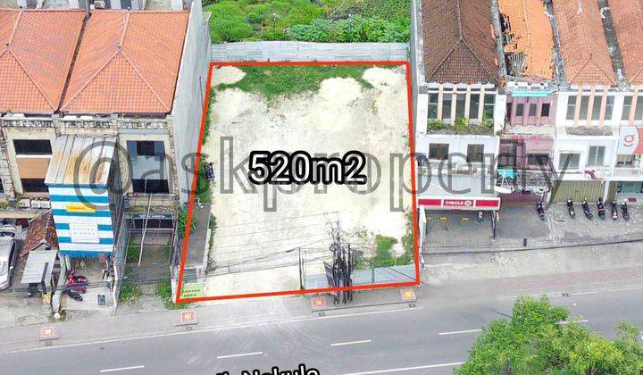 DIJUAL TANAH AREA KOMERSIAL Jl. NAKULA DEKAT SUNSET ROAD LEGIAN BALI 1