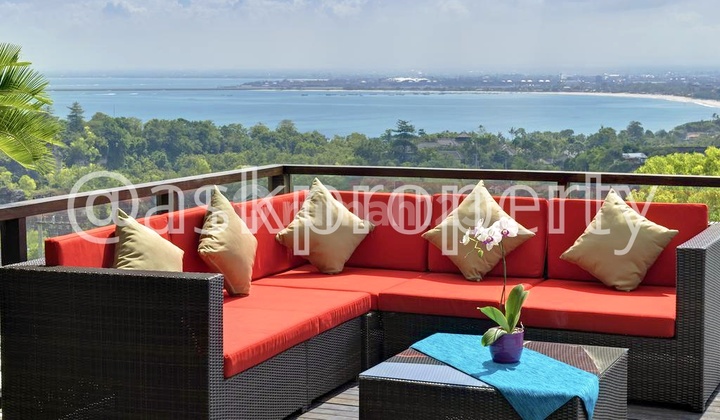 For Sale Private Villa Freehold - Jimbaran Bay & Airport Views, Jimbaran Bali
