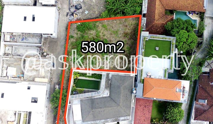 Dijual Tanah Cocok Untuk Villa Pribadi/Guest House Berawa Bali