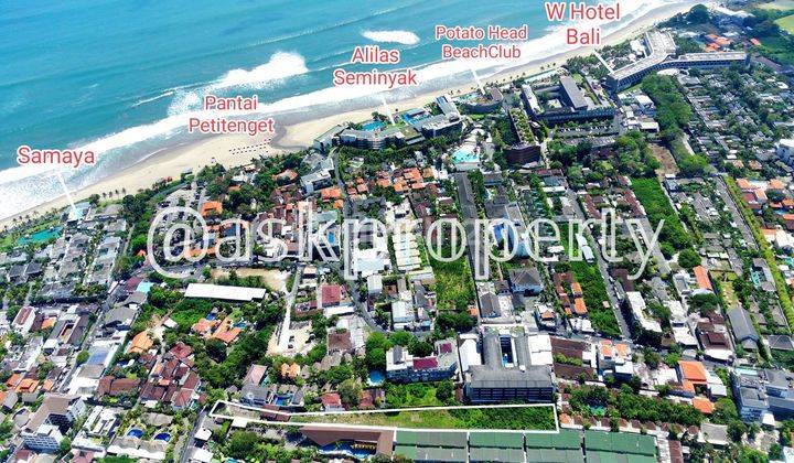 DIJUAL CEPAT TANAH MURAH AREA PRIME COCOK UNTUK KOMPLEK VILLA PANTAI PETITENGET SEMINYAK BALI 1