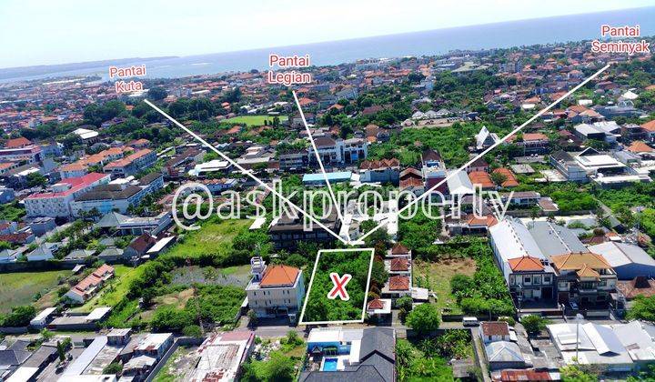 SELLING LAND FOR VILLA/BUSINESS Jl. DEWI SRI LEGIAN BALI on Jl. goddess Sri 1