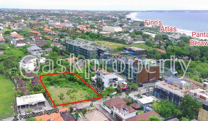 Tanah Area Bisnis Siap Bangun Dekat Pantai Berawa Bali 1