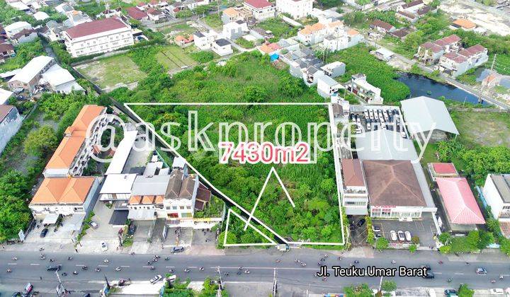 LAND FOR SALE IN COMMERCIAL AREA Jl. TEUKU UMAR WEST DENPASAR BALI 1