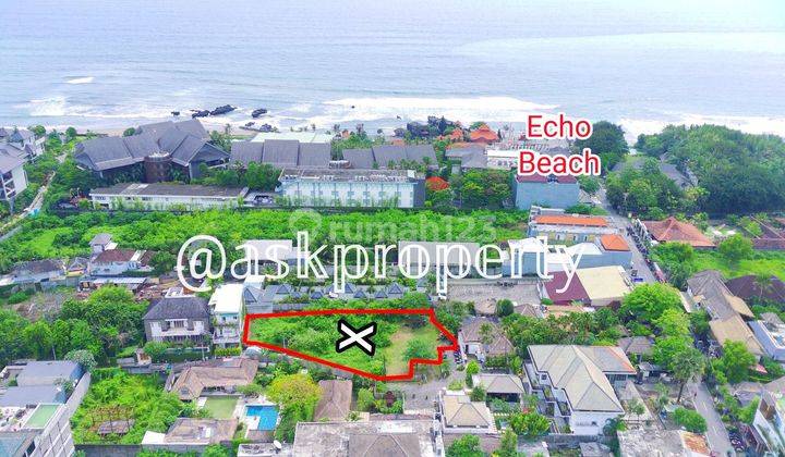 Dijual Tanah Beberapa Langkah Ke Pantai Cocok Villa Pribadi/Komersil Canggu Bali 1