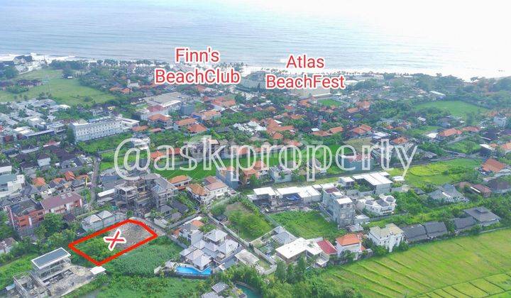 Dijual Tanah Area Villa Dekat Ke Atlas/Finn'S/Pantai Berawa Bali 1