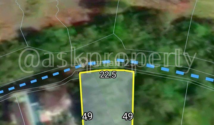 FOR SALE LAND IN HOUSING ON THE SIDE OF THE BIG RIVER PERRENAN BALI  2