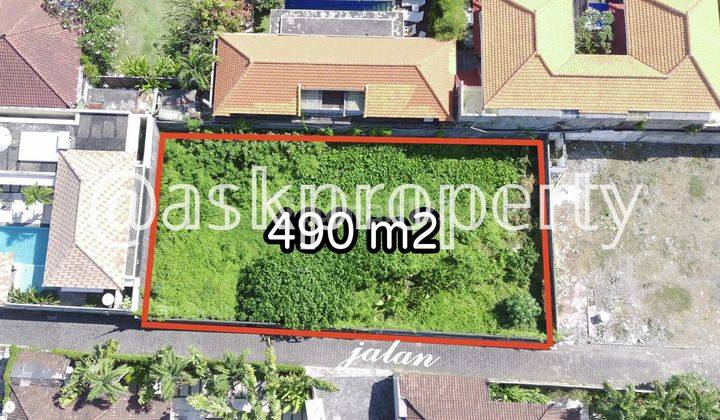 VILLA ENVIRONMENTAL LAND FOR SALE NEAR RESTO/SHOPPING AREA SUITABLE FOR VILLA SEMINYAK BALI 1