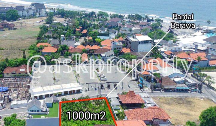 DIJUAL TANAH COCOK BANGUN RESTO DEKAT ATLAS/FINNS PANTAI BERAWA CANGGU BALI 2