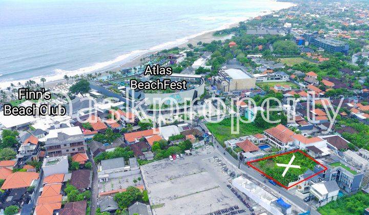 DIJUAL TANAH COCOK BANGUN RESTO DEKAT ATLAS/FINNS PANTAI BERAWA CANGGU BALI 1