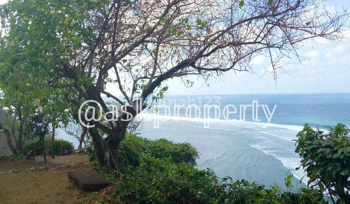 DIJUAL TANAH PINGGIR TEBING OCEAN VIEW PANTAI MELASTI BALI 2