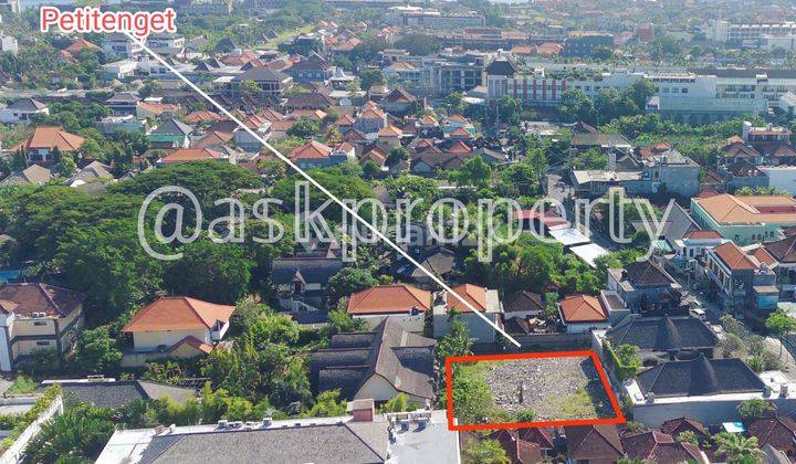 FOR SALE LAND SUITABLE FOR VILLA IN PRIME ENVIRONMENT PETITENGET SEMINYAK BALI 2