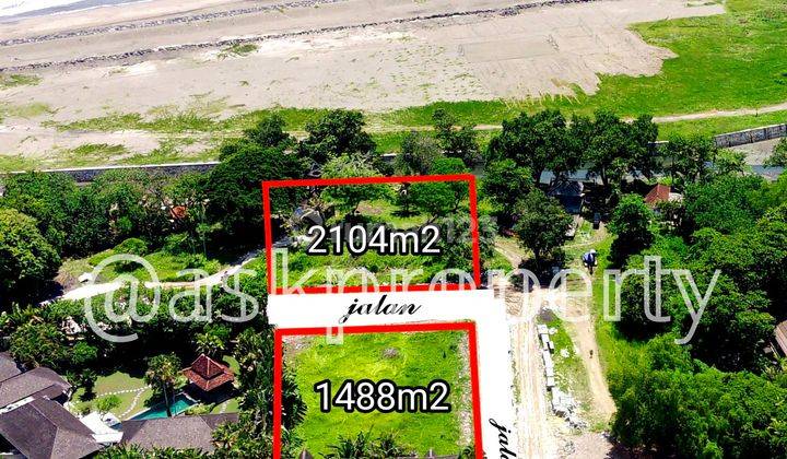 Dijual Tanah Luxury Area Cocok Villa Pribadi Depan Pantai Berawa Bali 1