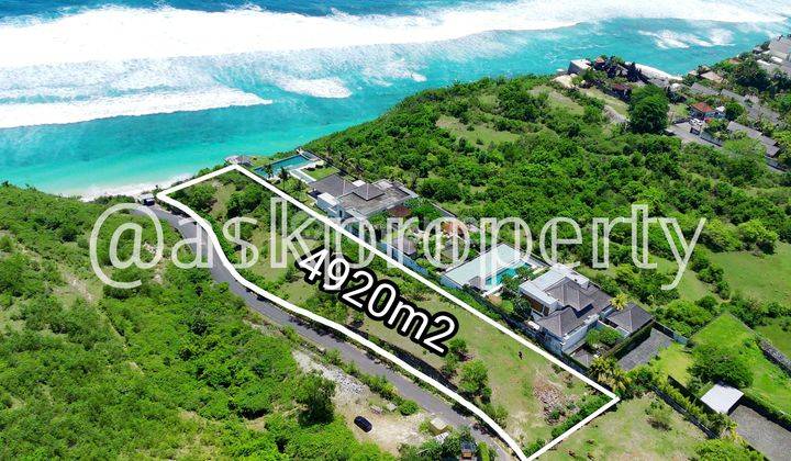 DIJUAL TANAH PINGGIR TEBING OCEAN VIEW PANTAI MELASTI UNGASAN BALI 1