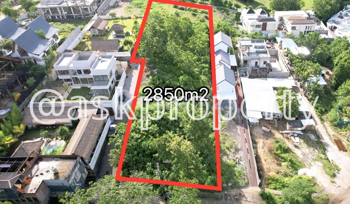 Sale / Leasehold Tanah Komersial View Laut Kawasan Premium Investasi Jangka Panjang Bingin Pecatu Bali