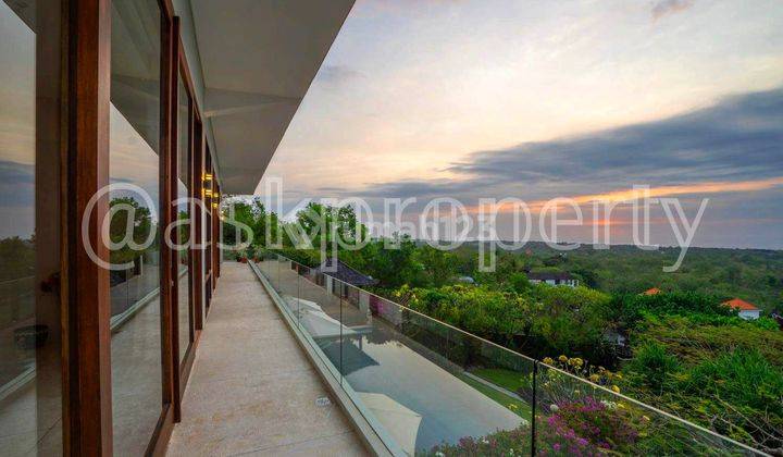 Dijual Villa Tropical Minimalis Sunset/Ocean Views Padang Padang Beach Pecatu Bali 2