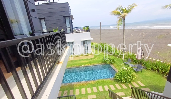Dijual / Disewakan Villa Baru 4 Beds Pinggir Pantai Saba Gianyar Bali