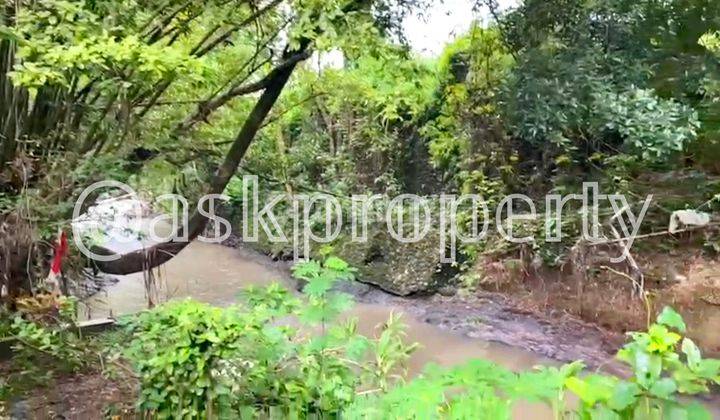 FOR SALE LAND ON THE RIVER SUITABLE FOR VILLA COMPLEX. DEVELOPING PANTAI NYANYI BALI 2