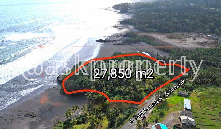 DIJUAL TANAH PINGGIR PANTAI BALIAN SURFING VIEW SUNSET TABANAN BALI 2