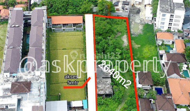 DIJUAL TANAH MURAH AREA PRIME BANGUN VILLA DEKAT PANTAI PETITENGET BALI 1