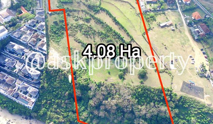 Dijual Tanah Pinggir Pantai Sawangan Nusa Dua Bali