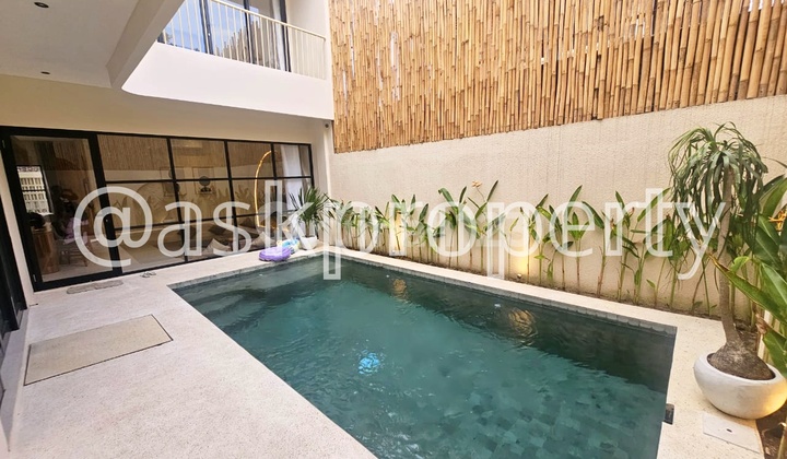 Sale / Lease Brand New Mediteranian Small Villa For Small Family Quite Nice Neighborhood Semer Near Umalas Kerobokan Bali