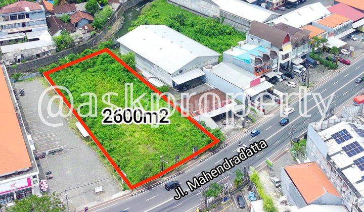 DIJUAL TANAH KOMERSIAL Jl. MAHENDRADATTA DENPASAR BALI 2