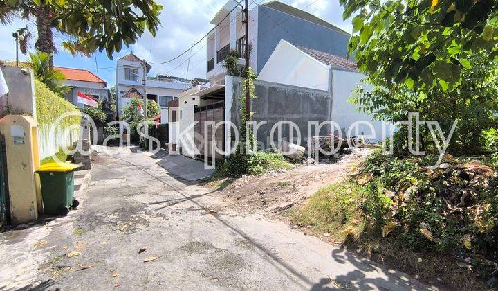 FOR SALE SMALL LAND IN A QUIET RESIDENTIAL AREA RENON DENPASAR BALI 1