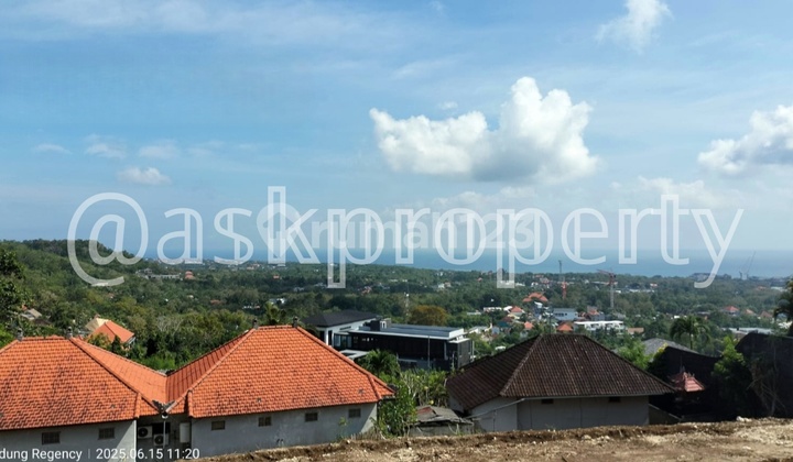 Dijual Tanah Ocean Sunset View Lingkungan Villa Dekat Padang Padang Beach Pecatu Bali