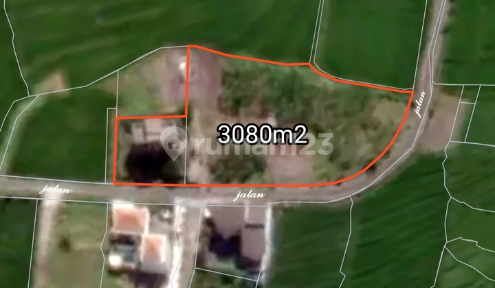 Dijual Tanah Keliling Area Sawah Cocok Bangun Cluster Pantai Cemagi Bali