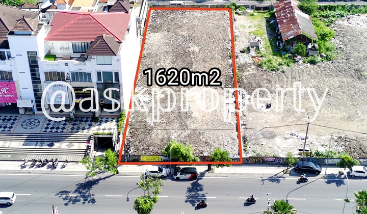 For Sale Commercial Land Suitable For All Kinds of Business Jl. Dewi Sri Legian Bali