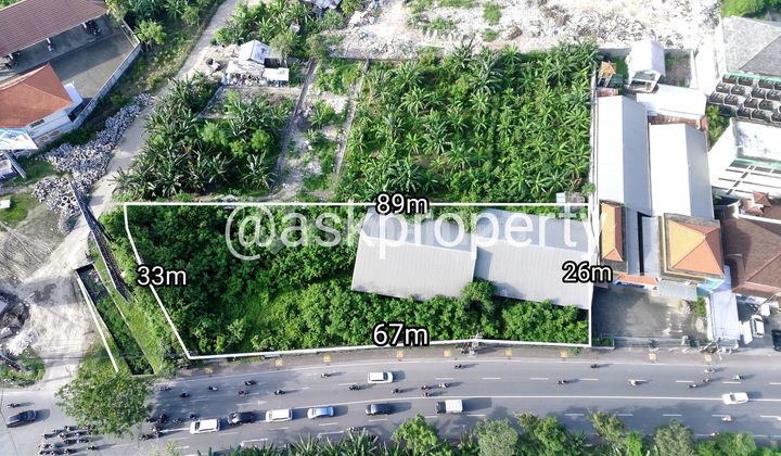 Dijual Tanah Area Bisnis Jl. Nakula / Sunset Road Legian Bali