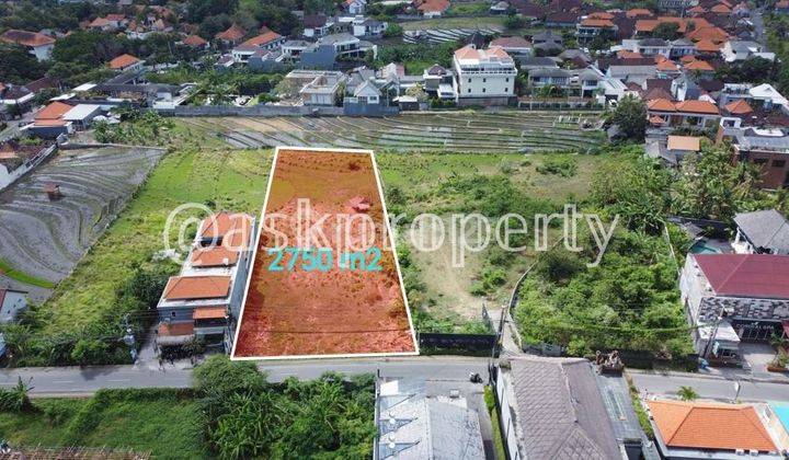 DIJUAL TANAH AREA PRIME KOMERSIL DEKAT PANTAI CANGGU BALI 2