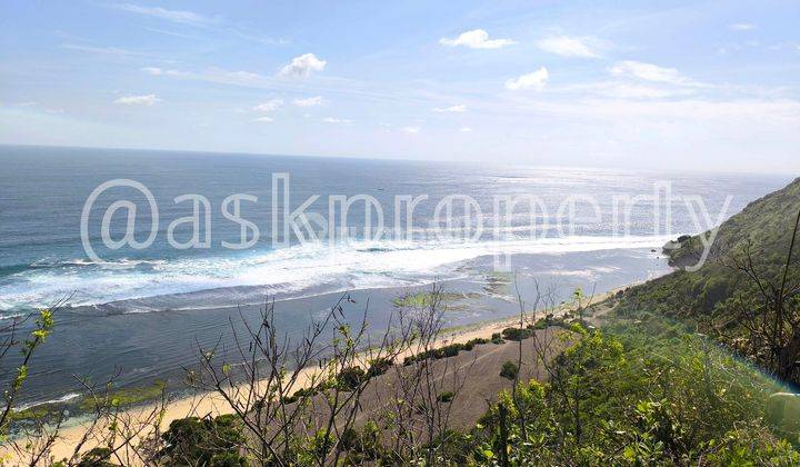 Disewakan Long Leased Tanah Pinggir Tebing Ocean View Pecatu Bali 1