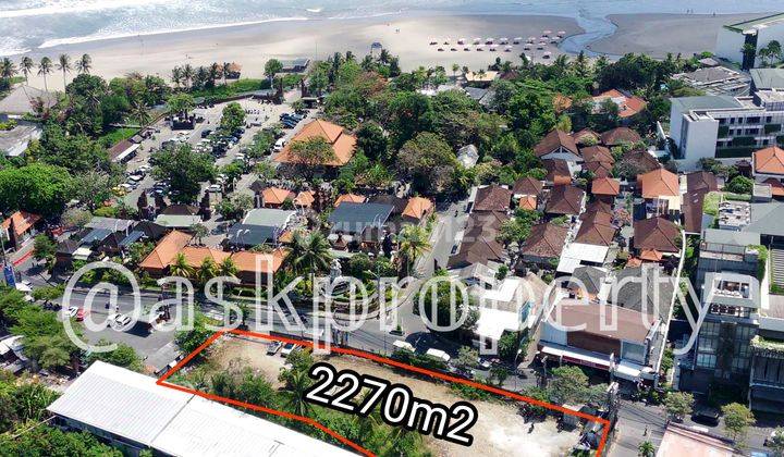 DIJUAL TANAH LOKASI PRIME KOMERSIL BEBERAPA LANGKAH KE PANTAI PETITENGET BALI 1