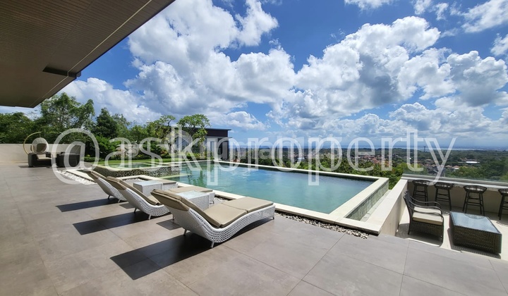 For Sale Spectacular Luxury Villa with Unblocked Ocean / Sunset / Airport / Mountain Views Jimbaran Hill Bali For Sale Spectacular Luxury Villa with Unblocked Ocean / Sunset / Airport / Mountain Views Jimbaran Hill Bali