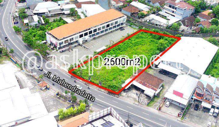 DIJUAL TANAH KOMERSIAL Jl. MAHENDRADATTA DENPASAR BALI 1