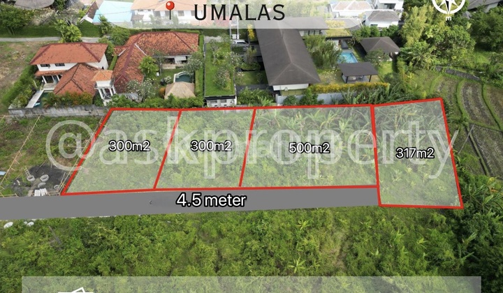 Dijual Tanah Kavling Lingkungan Villa Dekat Restaurant & Supermarket Umalas Kerobokan Bali Dijual Tanah Kavling Lingkungan Villa Dekat Restaurant & Supermarket Umalas Kerobokan Bali