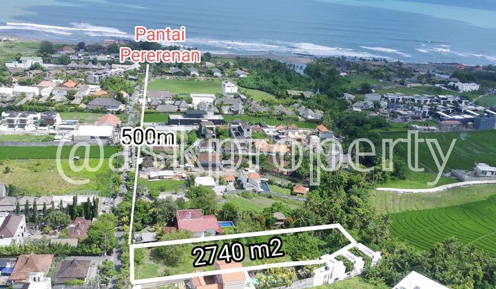 Dijual Tanah Pinggir Jalan Utama Dan Sungai Cocok Villa Pribadi / Commercial Pantai Pererenan Bali Dijual Tanah Pinggir Jalan Utama Dan Sungai Cocok Villa Pribadi / Commercial Pantai Pererenan Bali