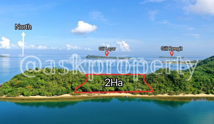 For Sale Beachfront Land With 2 Side Of White Sand Beaches Suitable For Building Commercial Accommodation In Gili Gede Lombok For Sale Beachfront Land With 2 Side Of White Sand Beaches Suitable For Building Commercial Accommodation In Gili Gede Lombok