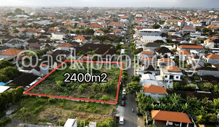 Land for Sale, Ready to Build in Commercial & Residential Area, Jl. Tukad Batang Hari, South Denpasar, Bali