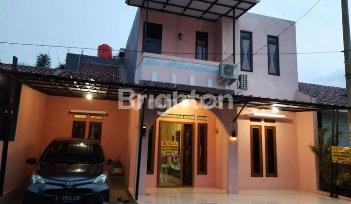 RUMAH FULL FURNISHED DI PERUMAHAN DEKAT PINTU TOLL & JALAN RAYA DEPOK BOGOR 1