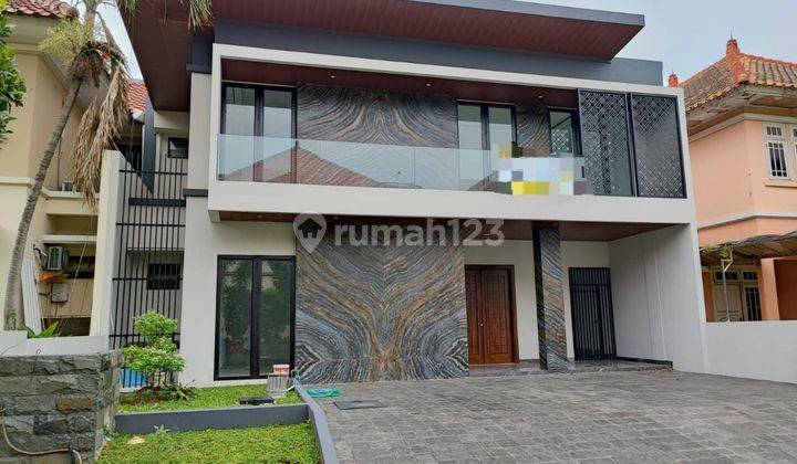 RUMAH MODERN MINIMALIS 2 LANTAI BARU GRESS HADAP SELATAN PAKUWON INDAH SHM DEKAT PAKUWON MALL, GWALK CITRALAND, GRAHA FAMILI  1