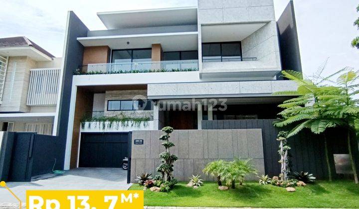 Rumah Baru Minimalis Modern Split Level High Spec Di Cluster Depan Pakuwon Indah Imperial Golf, Dekat Dengan Pakuwon Mall, Graha Famili, National Hospital 1