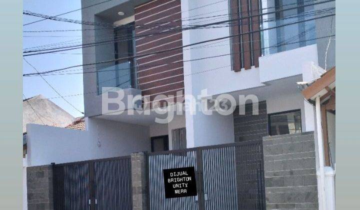 TURUN HARGA!! RUMAH 2 UNIT NEW GRESS MINIMALIS 2 LANTAI KLAMPIS, WISMA MUKTI 2