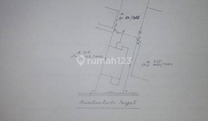 Di jual rumah hitung tanah daerah siwalankerto tengah  dekat kampus Petra lokasi strategis 2