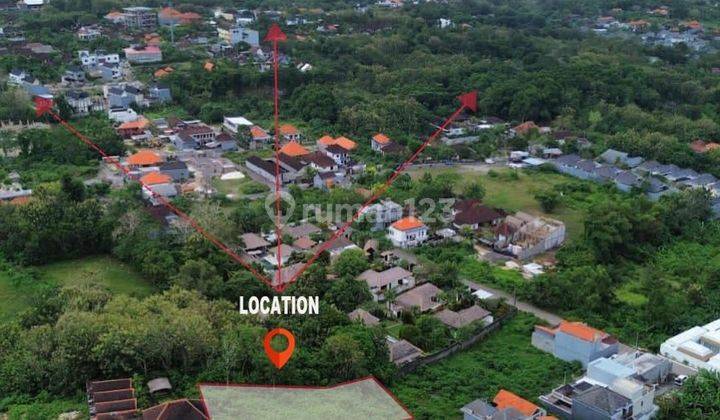 LAND IN FULL VIEW VILLA AREA IN TOYANING, PECATU - BALI 1