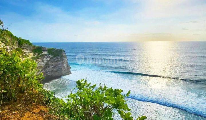 CLIFF LAND IN ULUWATU - SULUBAN BEACH, BALI 1