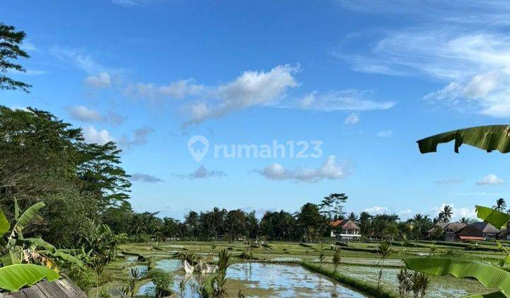 LAND WITH A VERY BEAUTIFUL VIEW IN THE KELIKI VILLA AREA, UBUD - BALI 1